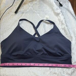 Aerie sports bra NWT size xxl navy blue